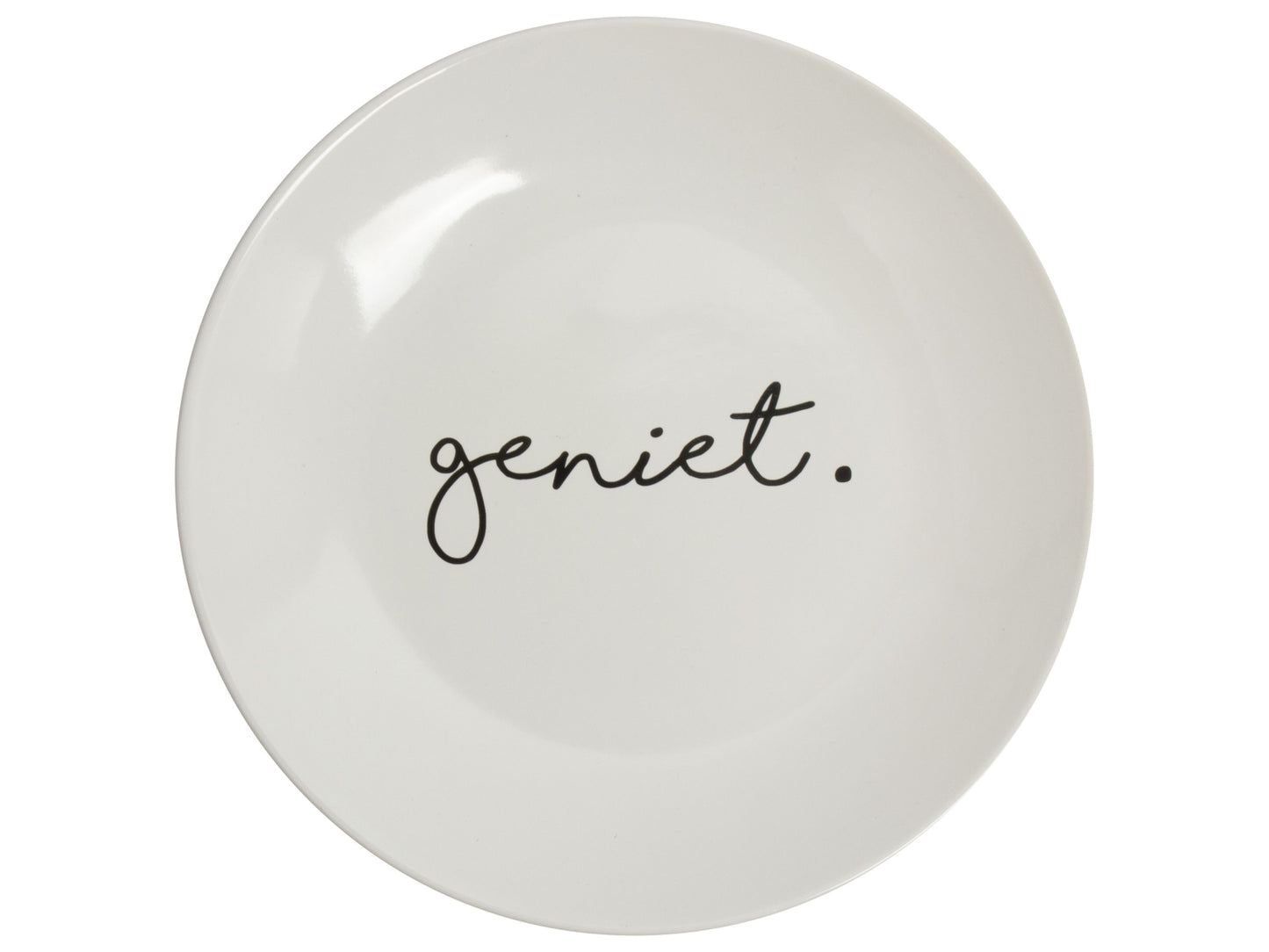 Gusta Bordje 20cm Set Geniet/Thuis-Genieters