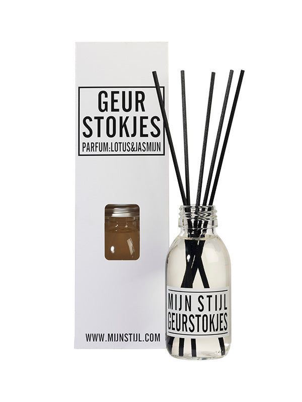 Mijn Stijl-Geurstokjes parfum Lotus & Jasmijn 100 ml