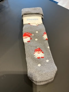 Kousen Steven- Dames Donkergrijs Santa maat 35/37