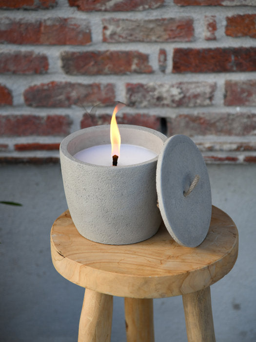 Outdoor Candle Leeff- Olivier grey