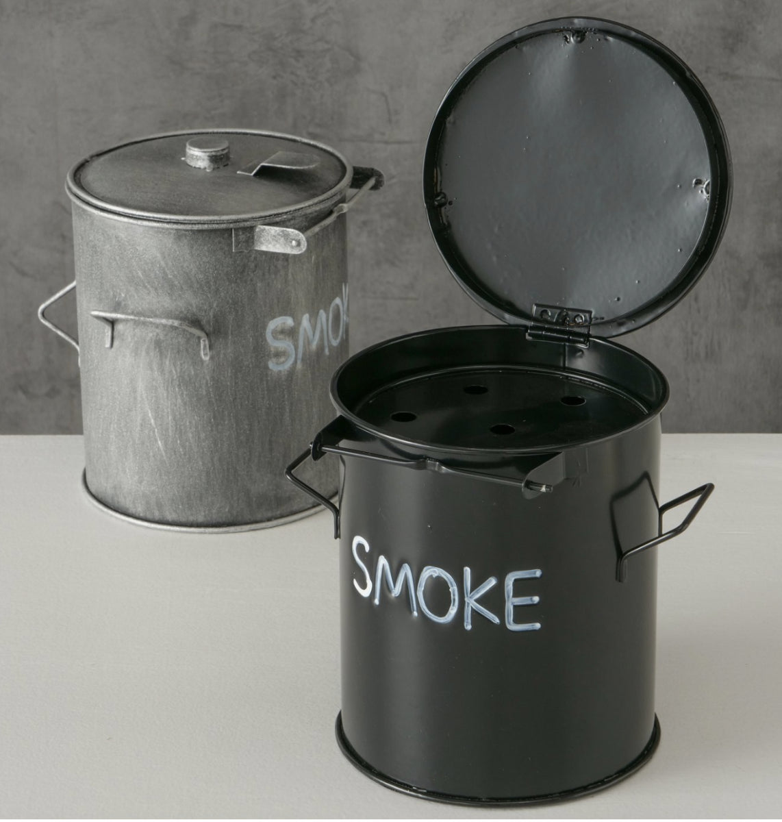 Boltze - Asbak Lixo H18 cm Outdoor 'SMOKE'