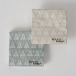 Boltze - Servetten Scarlett Beige met Kerstbomen