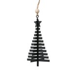 Boltze - Kersthanger Kerstboom zwart Dun