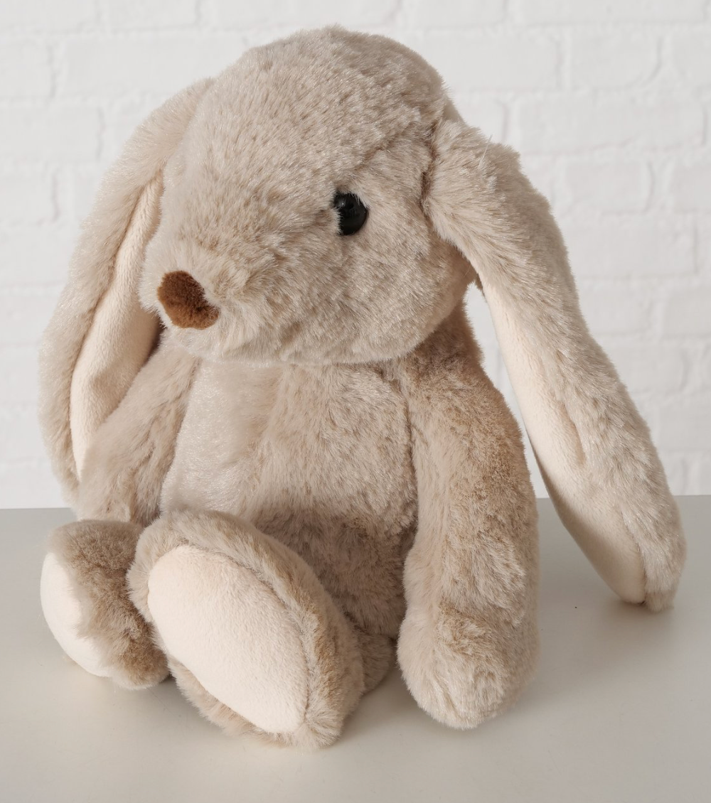 Konijn Pluche Bruin H19cm