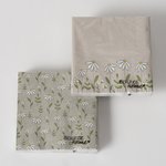 Boltze - Servetten Kamille Beige Margrietjes