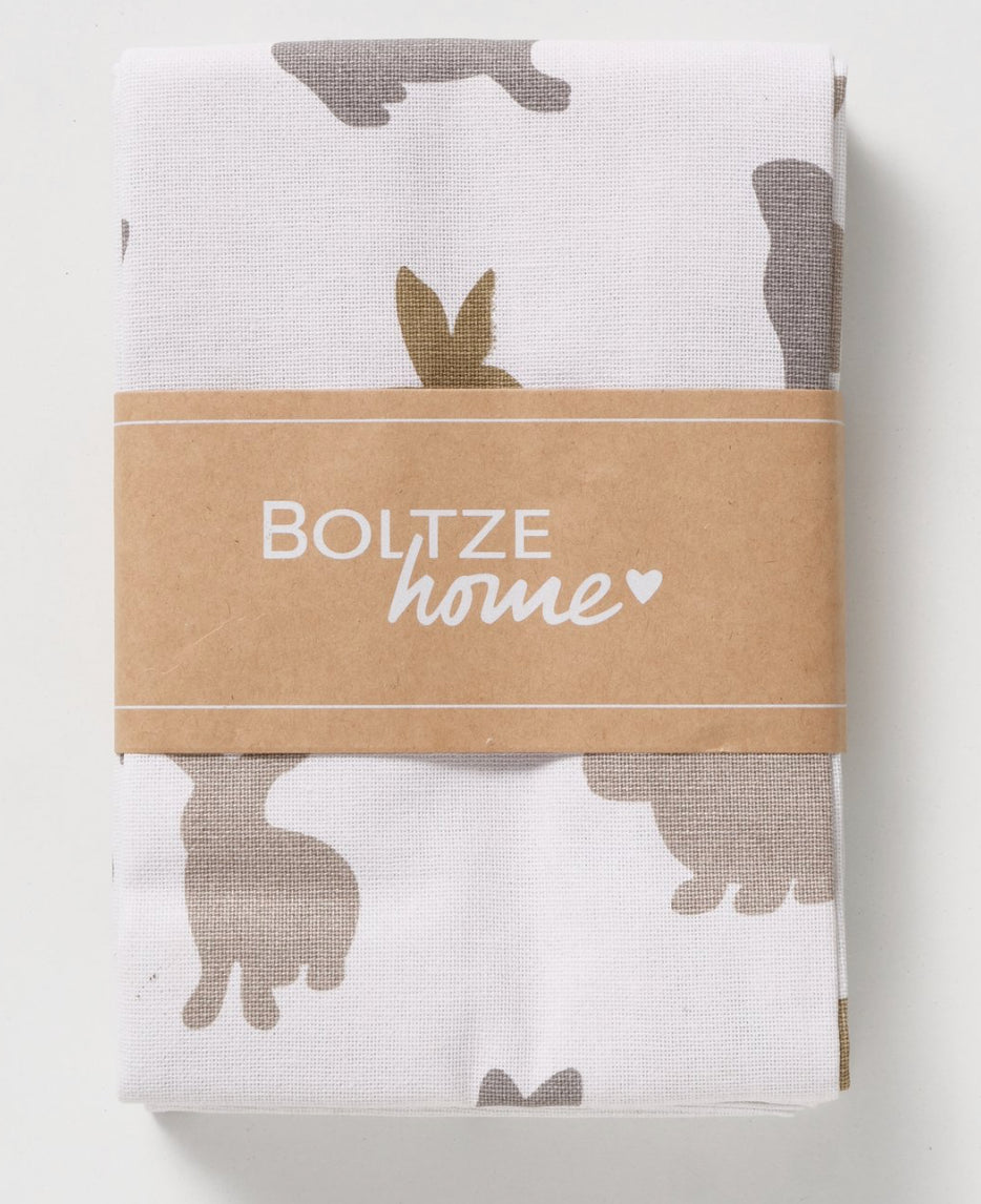 Boltze-Keukendoeken Tinka Konijnen Set van 2