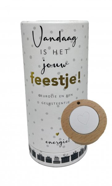 Geurolie met een geursteentje