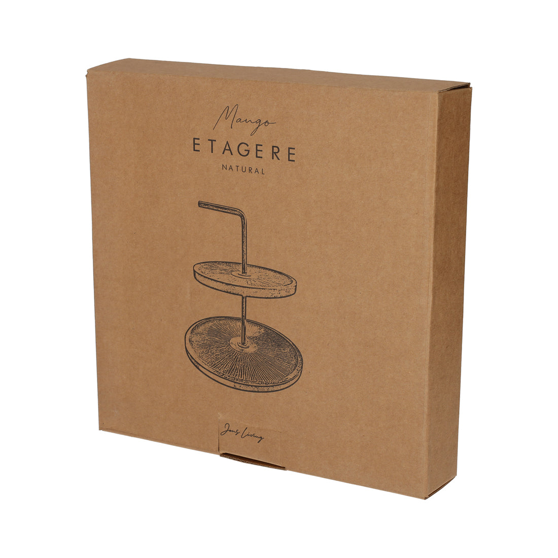 Jens Living Etagere Naturel Mango