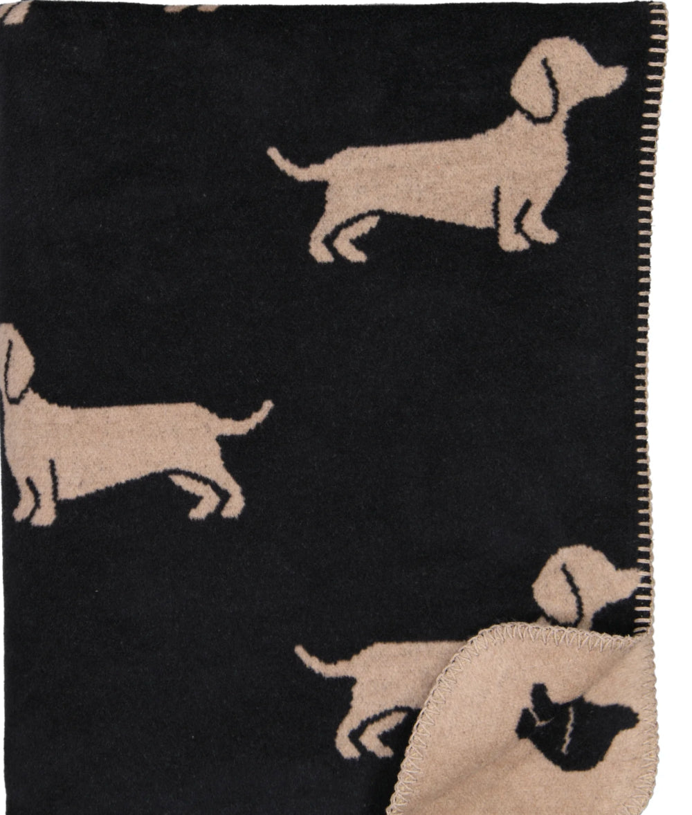 Deken 150/200 We love Dogs Teckels