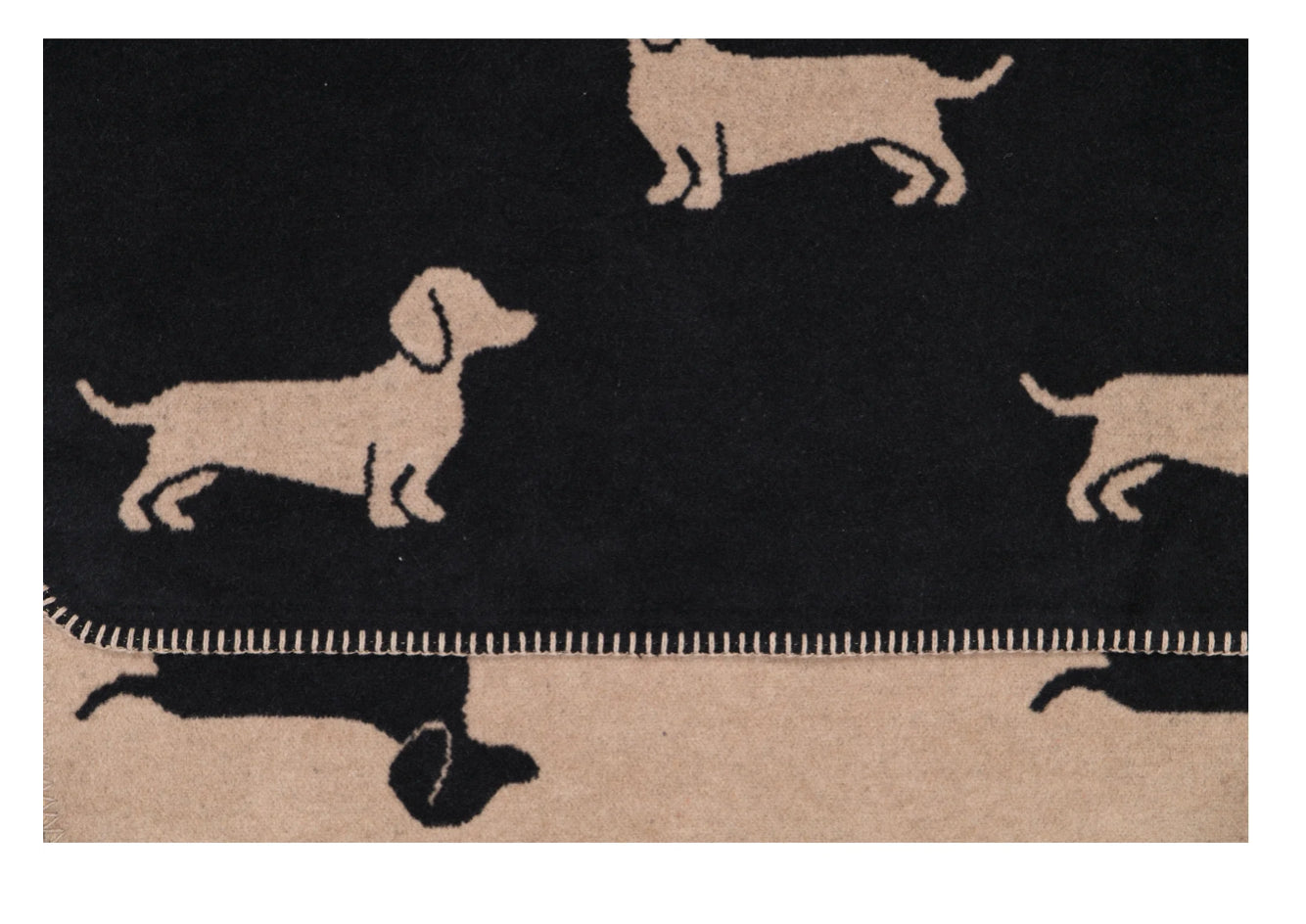 Deken 150/200 We love Dogs Teckels