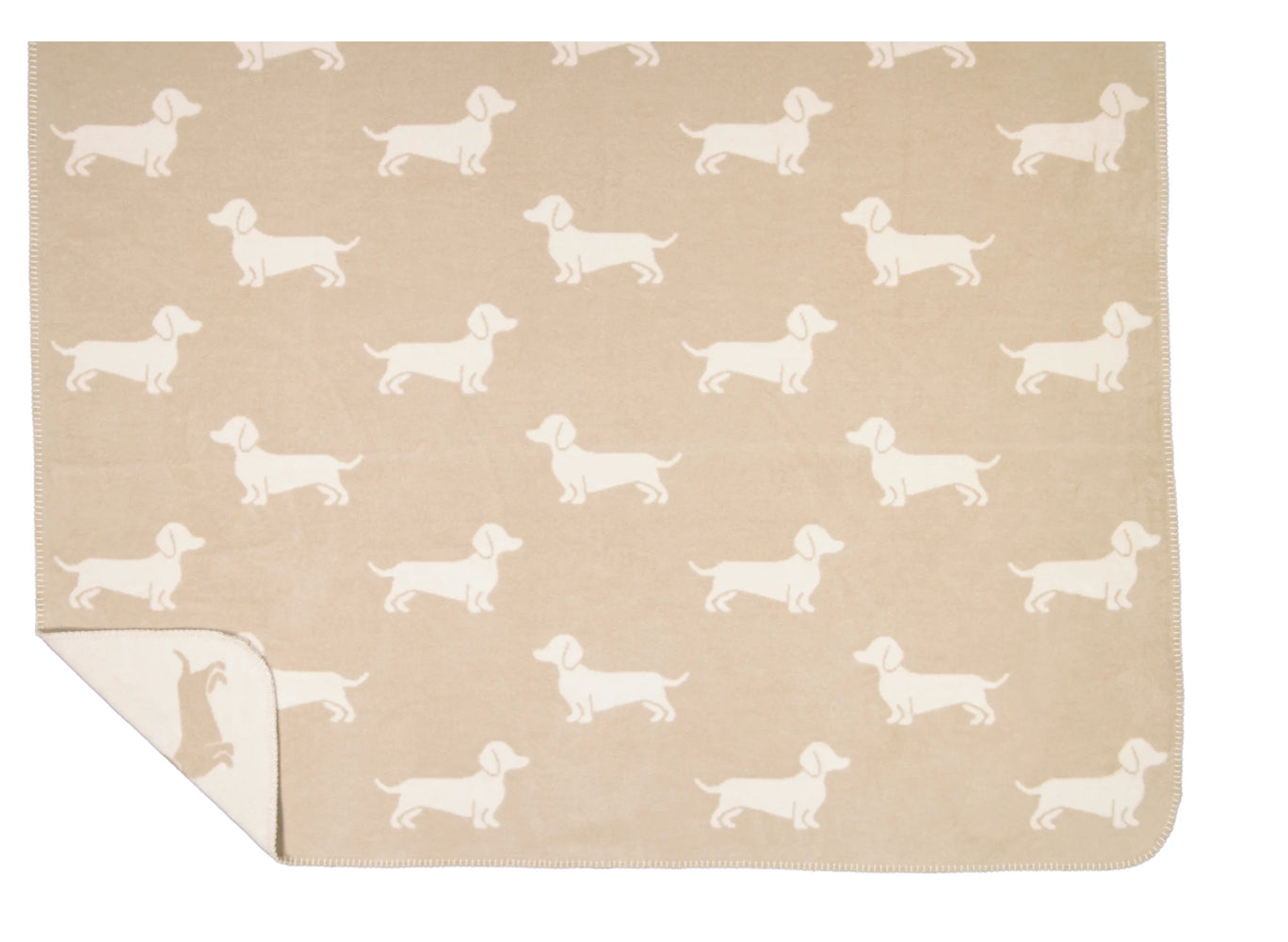 Deken 150/200 We love Dogs Teckels