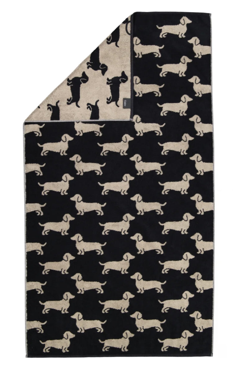 DoucheHanddoek 80/150 We love Dogs Teckels