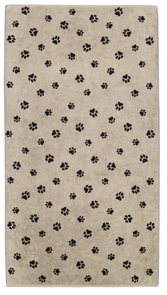 DoucheHanddoek 80/150 We love Dogs pootjes