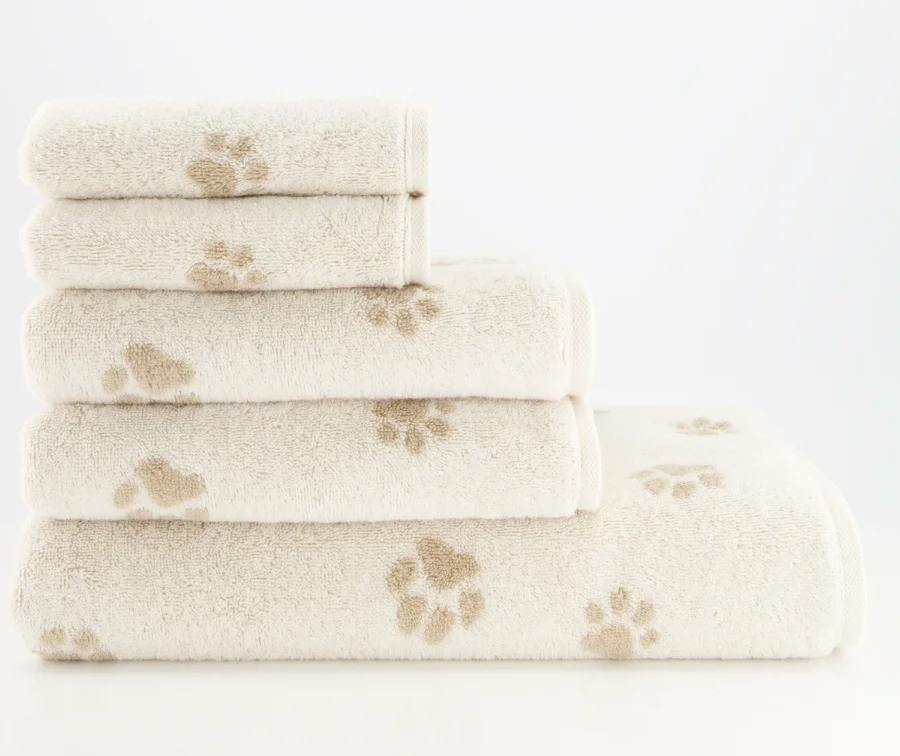 Gastendoekje 30/50 We love Dogs pootjes