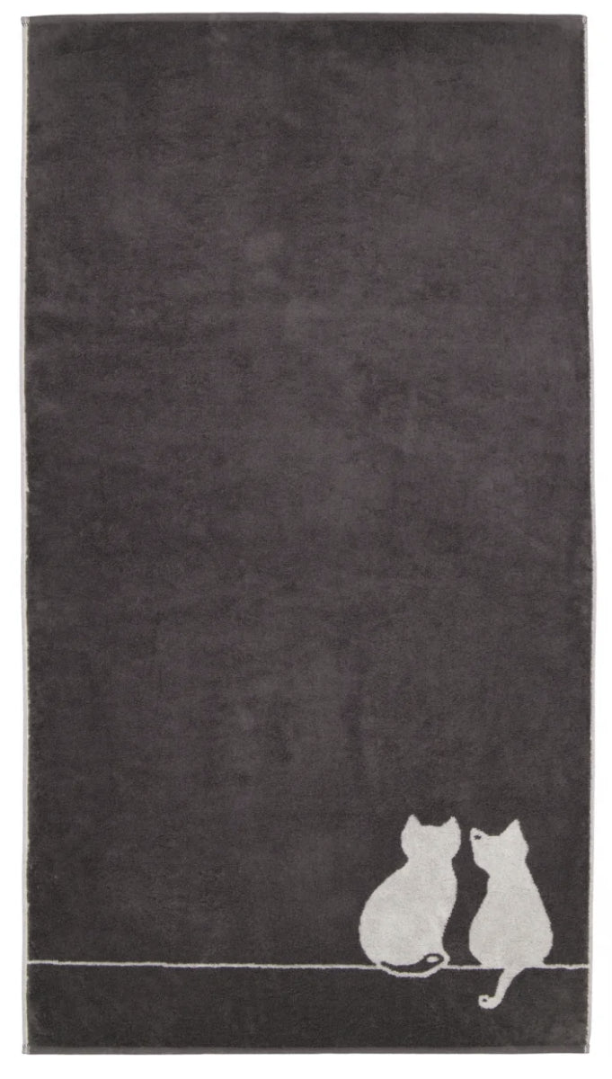 DoucheHanddoek 80/150 We love Cats