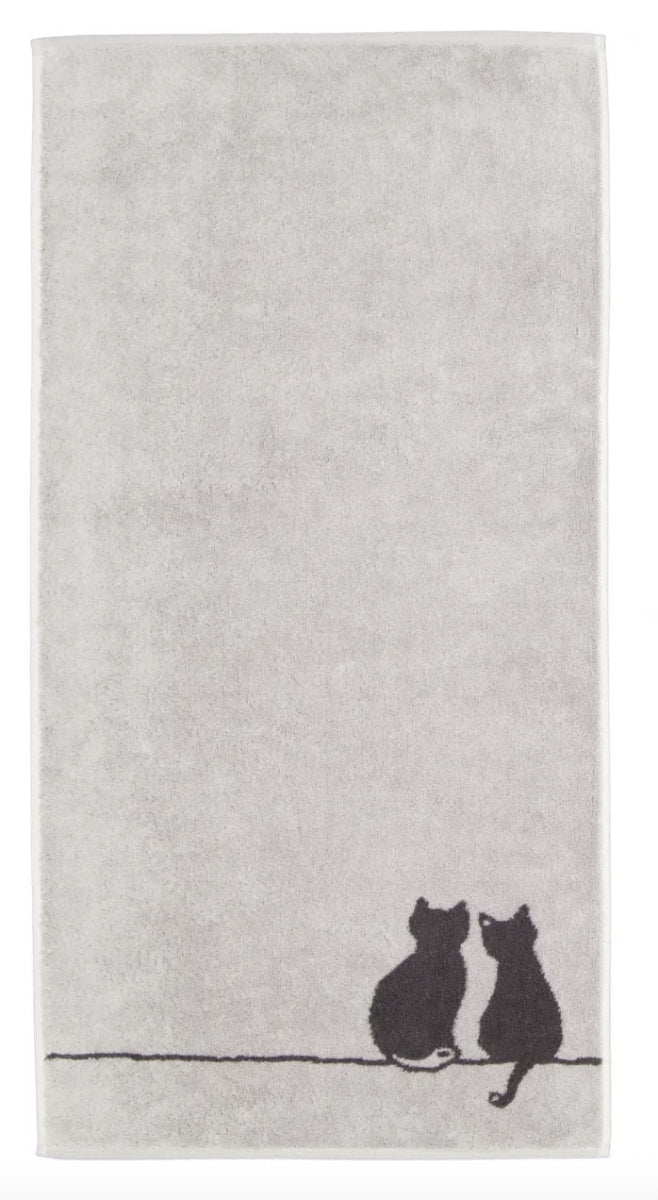 Handdoek 50/100 We love Cats