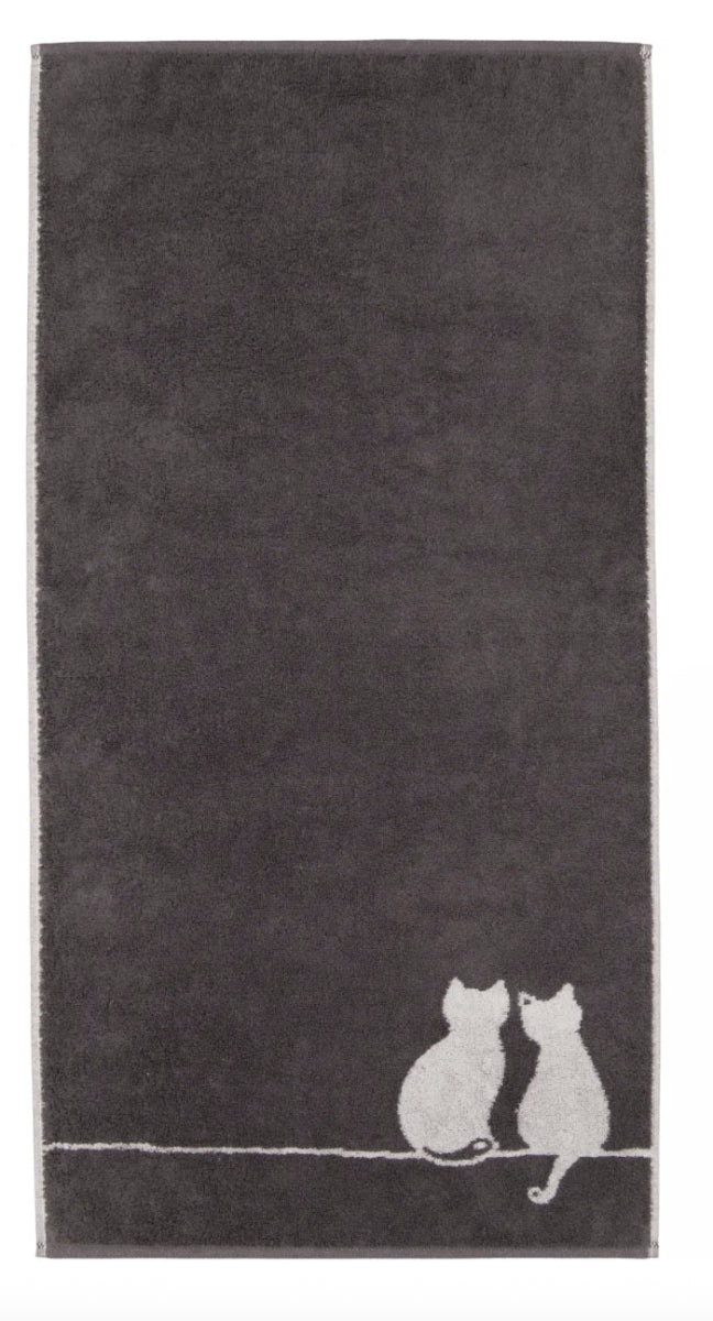 Handdoek 50/100 We love Cats