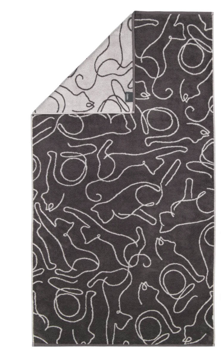 DoucheHanddoek 80/150 Cats print