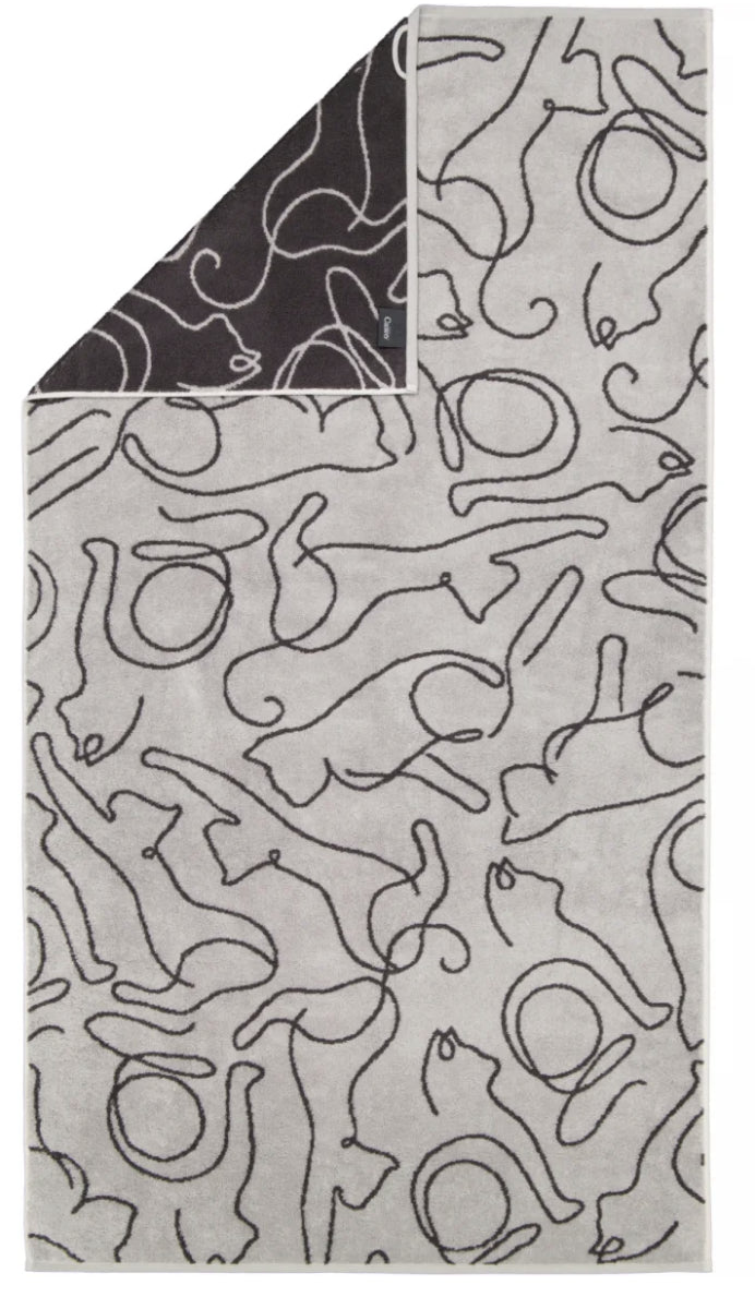 DoucheHanddoek 80/150 Cats print