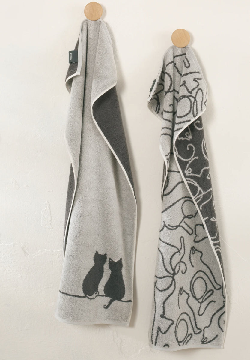 Handdoek 50/100 Cats print