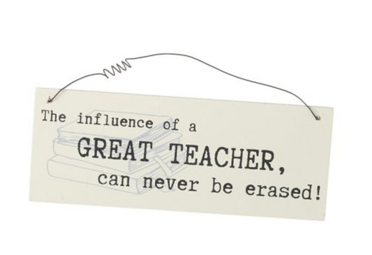 Metalen Hanger 18 cm Great Teacher