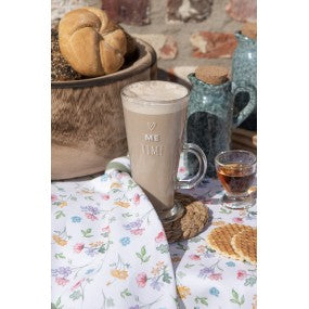 Theeglas Hart Me Time 250 ml