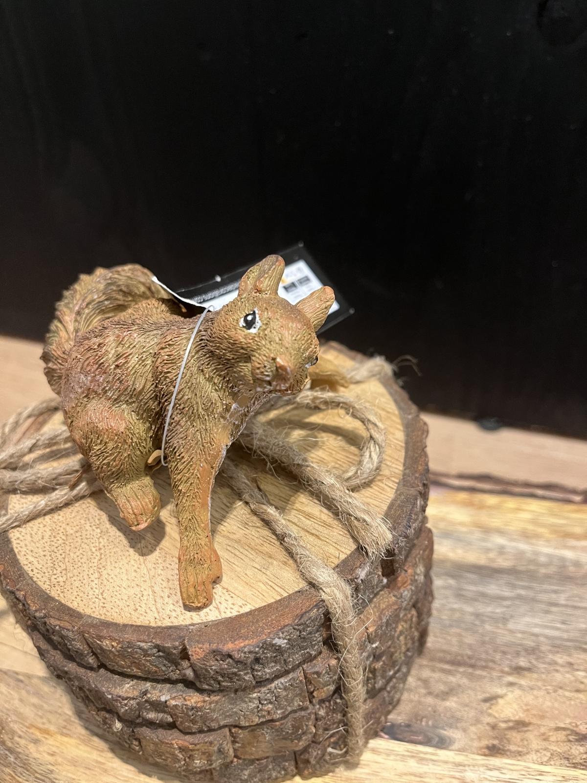 Coaster hout Pakje van 4 stuks