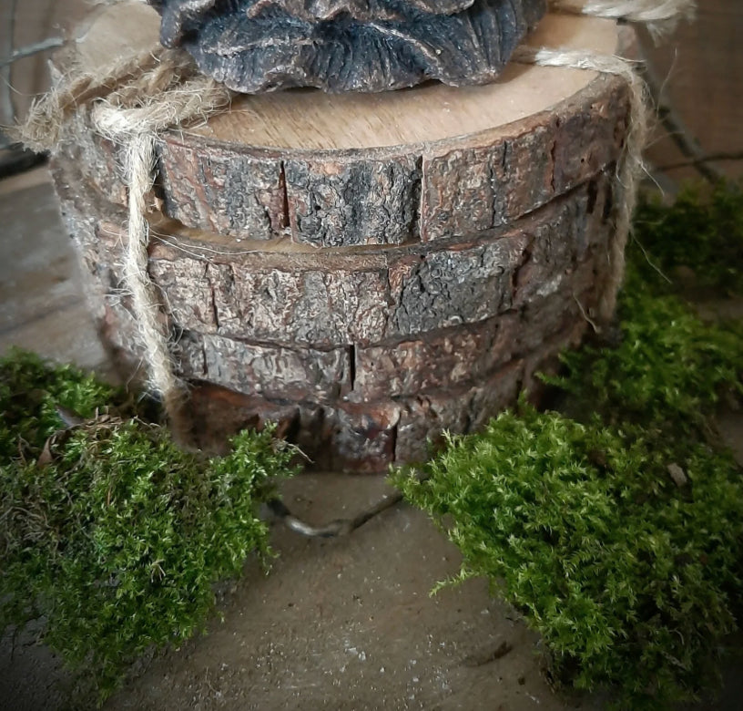 Coaster hout Pakje van 4 stuks