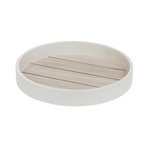 Boltze - Dienblad Rond Tönning Wit