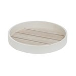 Boltze - Dienblad Rond Tönning Wit