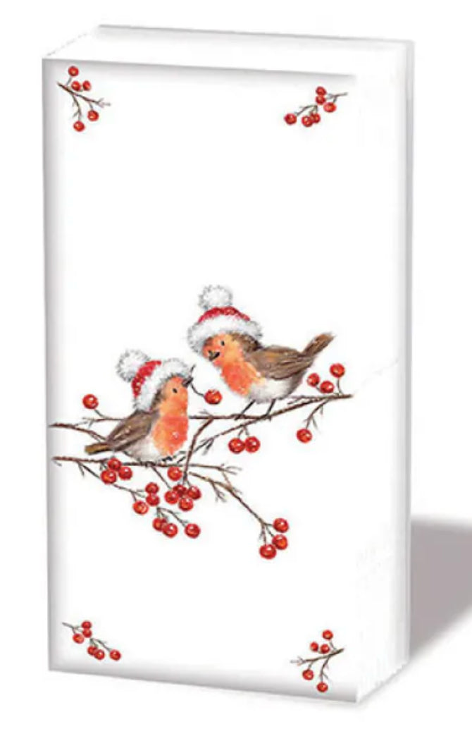 Zakdoekjes Ambiente Kerst 10 stuks