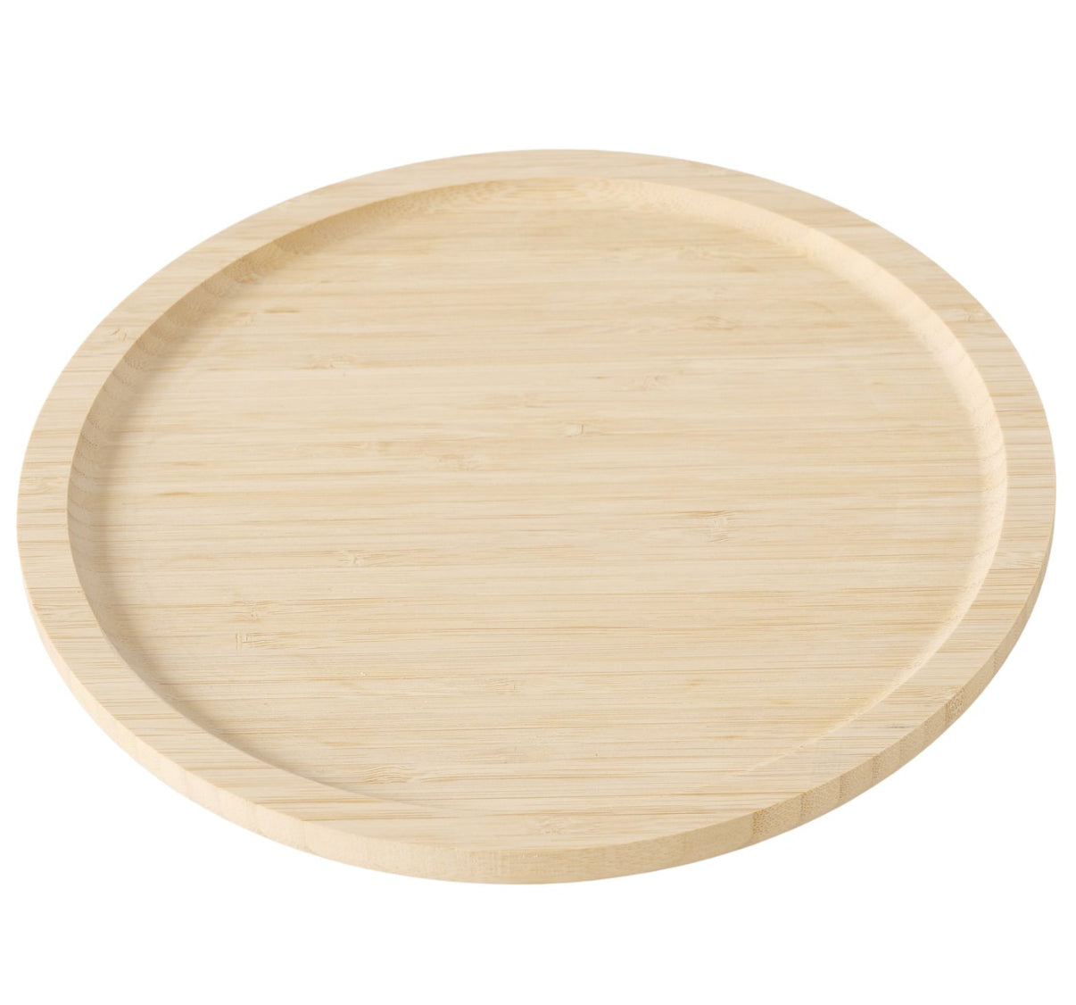 Serveerschaal Binla Ø 25x1,8 cm bamboe hout rond