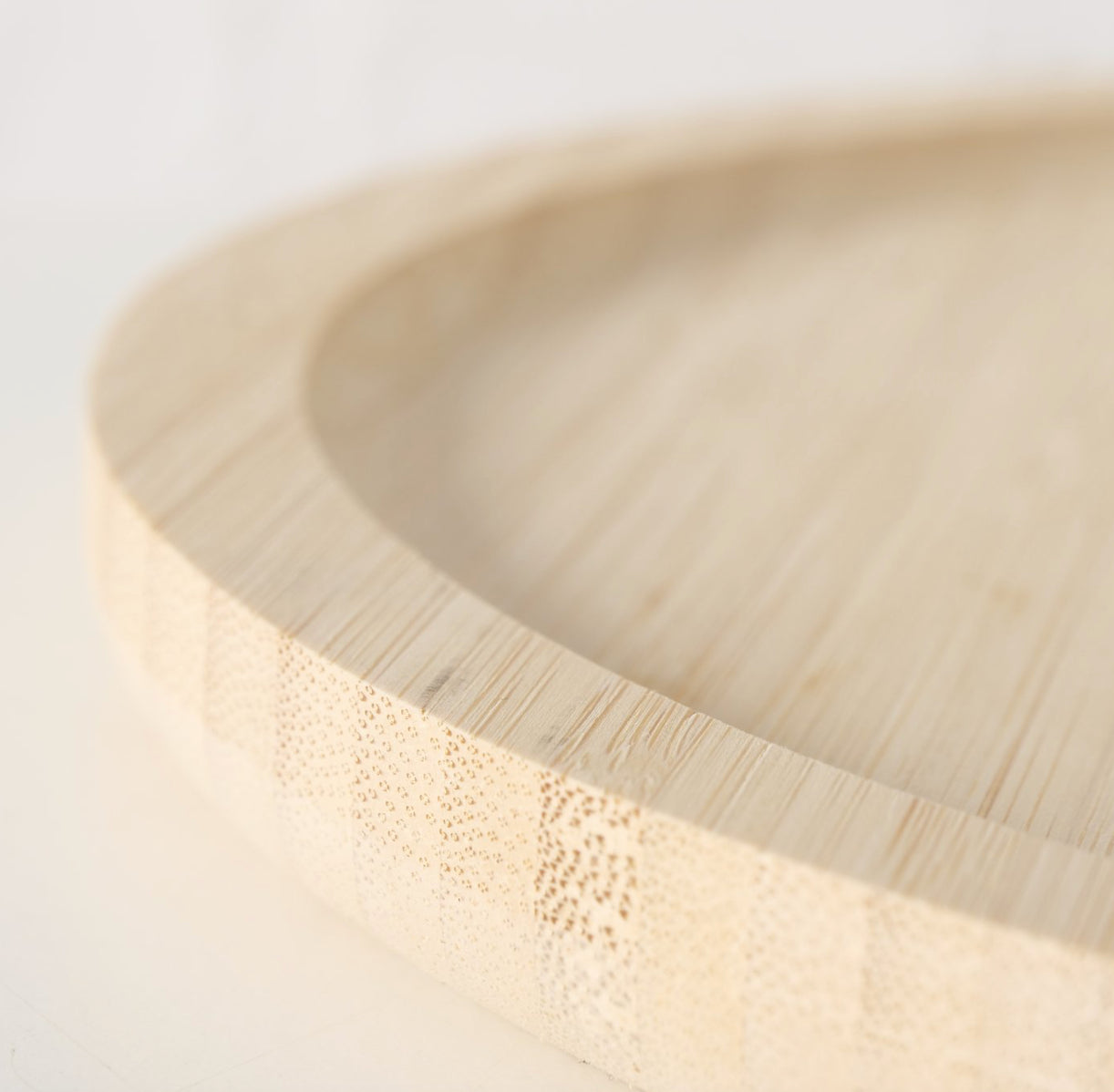 Serveerschaal Binla Ø 25x1,8 cm bamboe hout rond