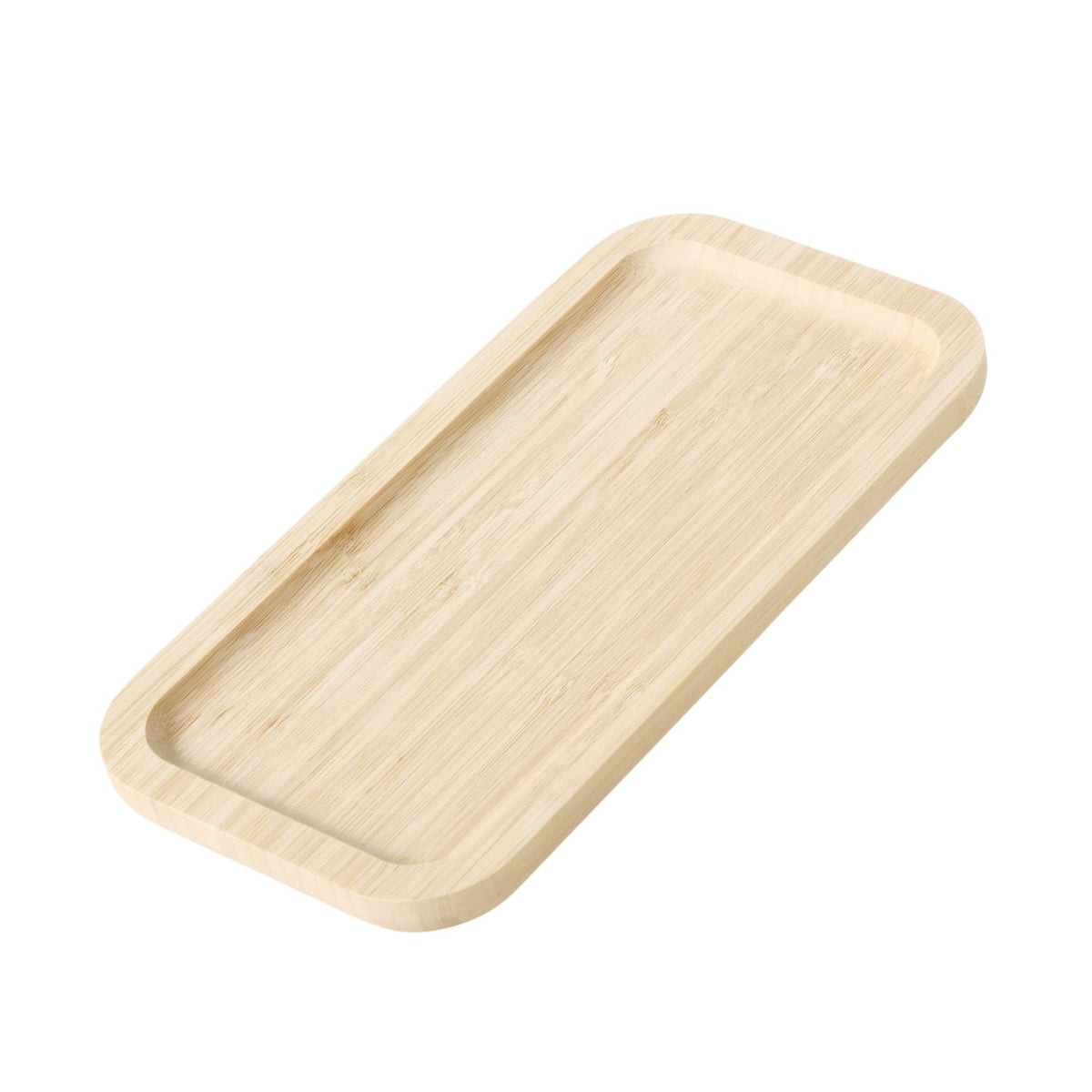Serveerschaal Binla L 30cm bamboe hout rechthoek