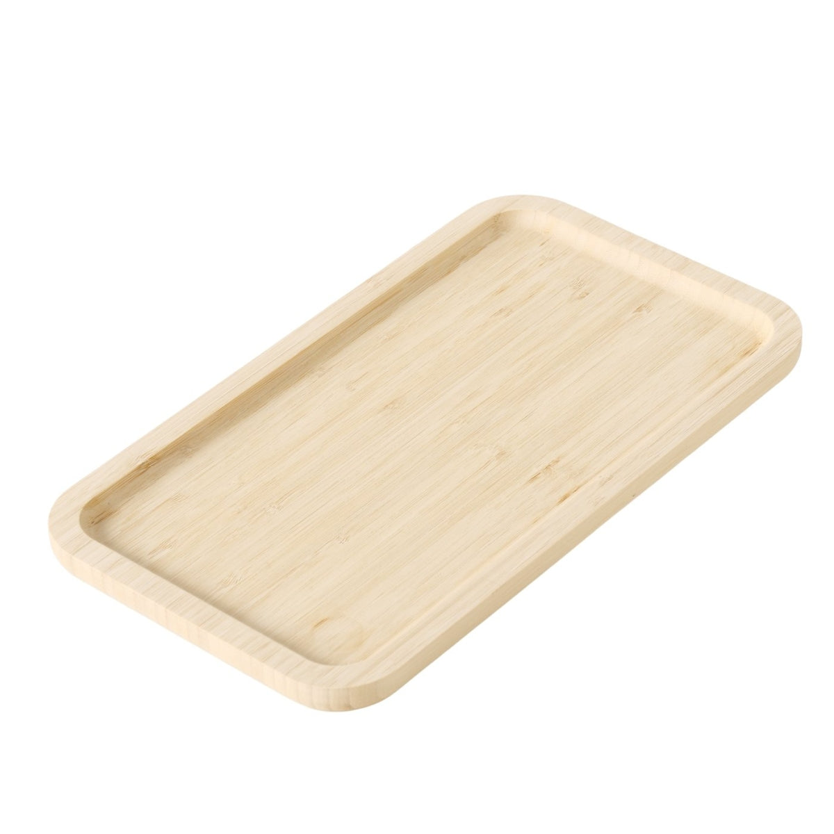 Serveerschaal Binla L 25cm bamboe hout rechthoek