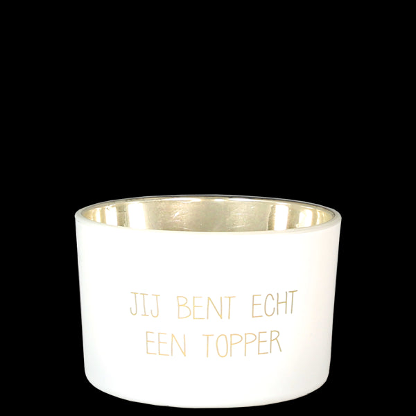 SOJAKAARS - Jij bent echt een topper - Fresh Cotton