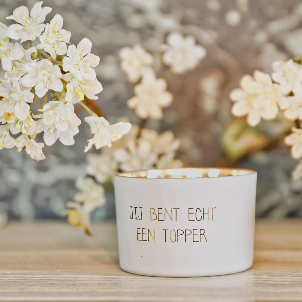 SOJAKAARS - Jij bent echt een topper - Fresh Cotton