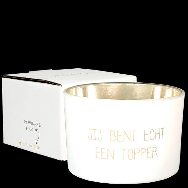 SOJAKAARS - Jij bent echt een topper - Fresh Cotton