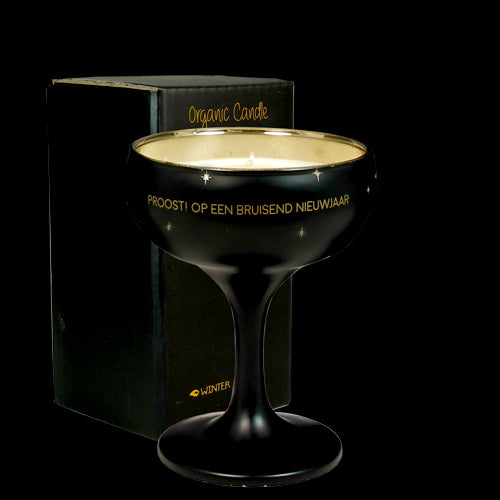 SOJAKAARS ZWART- PROOST -WINTER WOOD