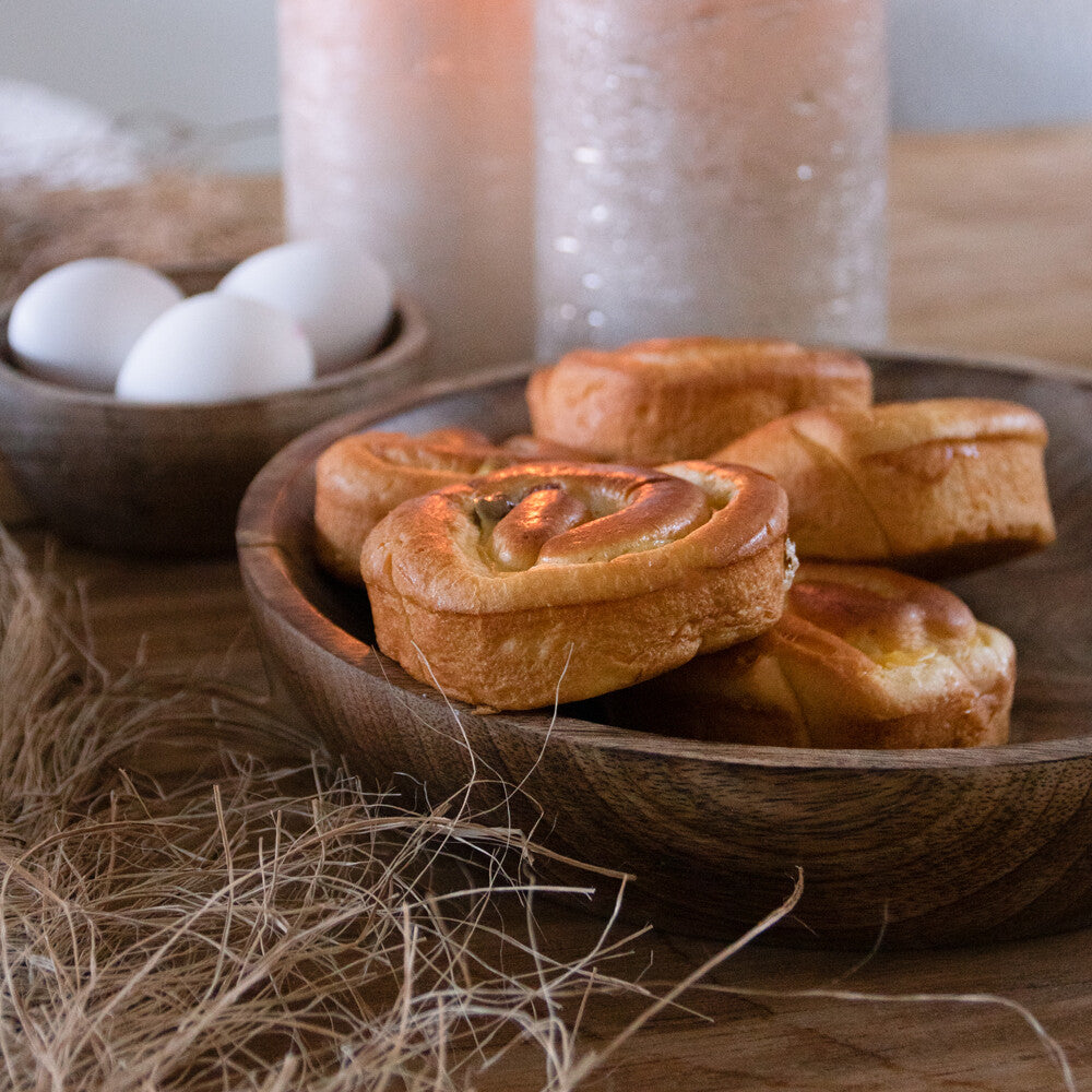 Schaal mango hout 25cm