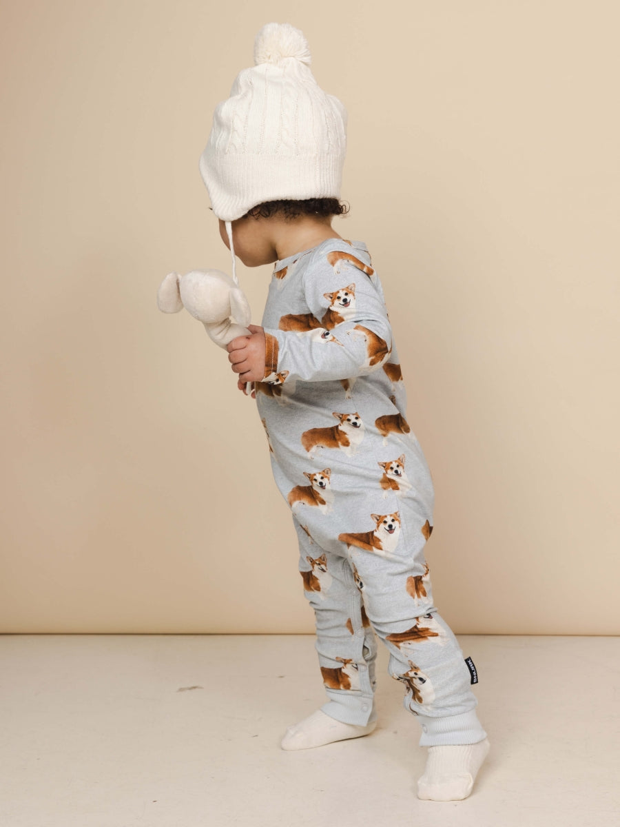 Corgi Time Jumpsuit Babies