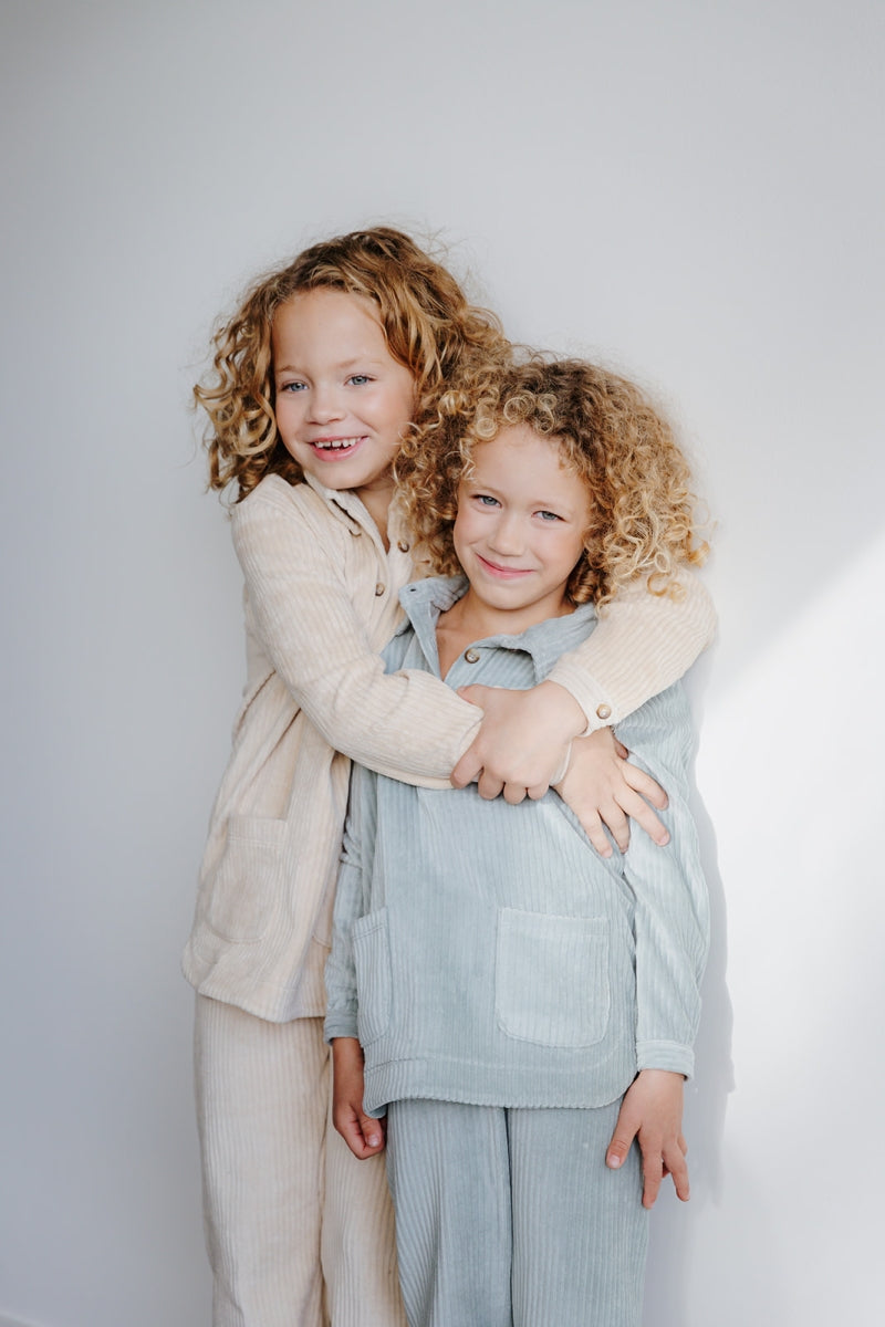 Alice et Maman- Kids Homewear Gloria Velours Ecru