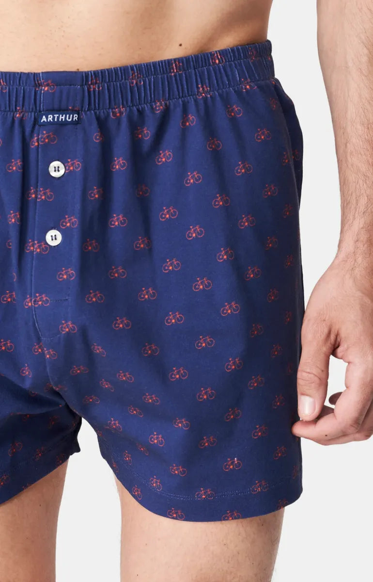 Arthur-Nachtshort Heren Jersey Homme Fiets