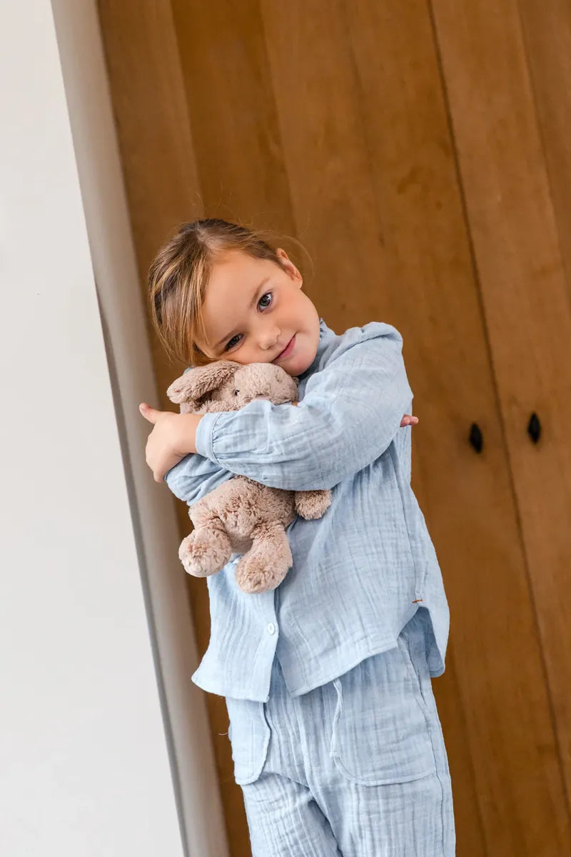 Alice et Maman- Kids Pyjama Ida Tetra Lichtblauw