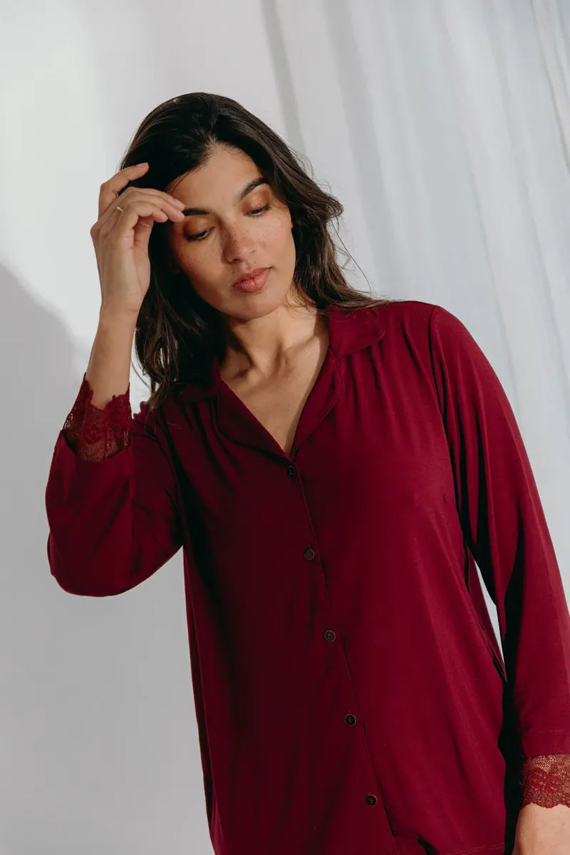 Alice et Maman- Pyjama Jasmine Plum