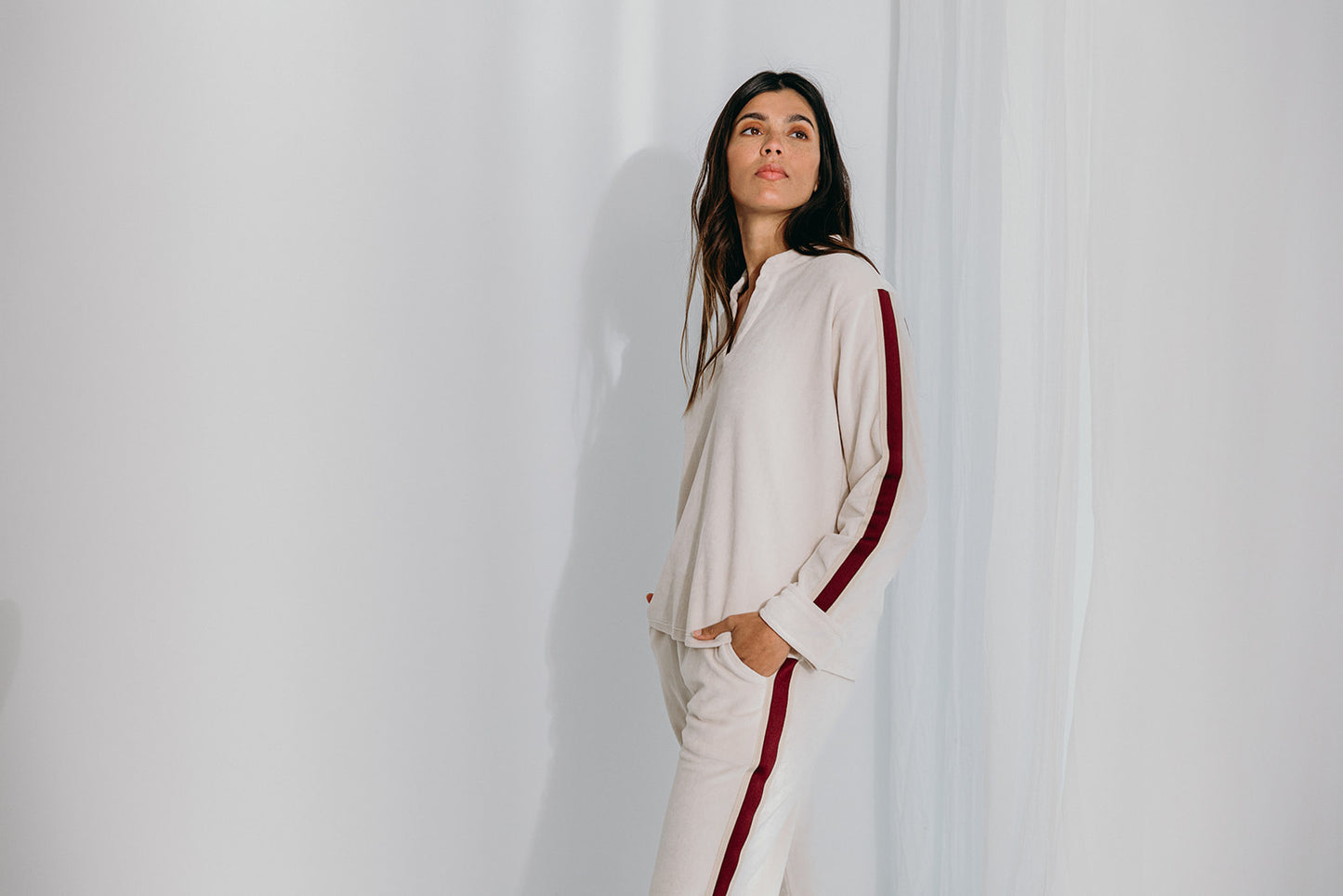 Alice et Maman- Homewear Kate velours latte
