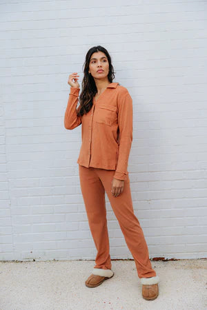Alice et Maman- Homewear Bardo Terry Caramel