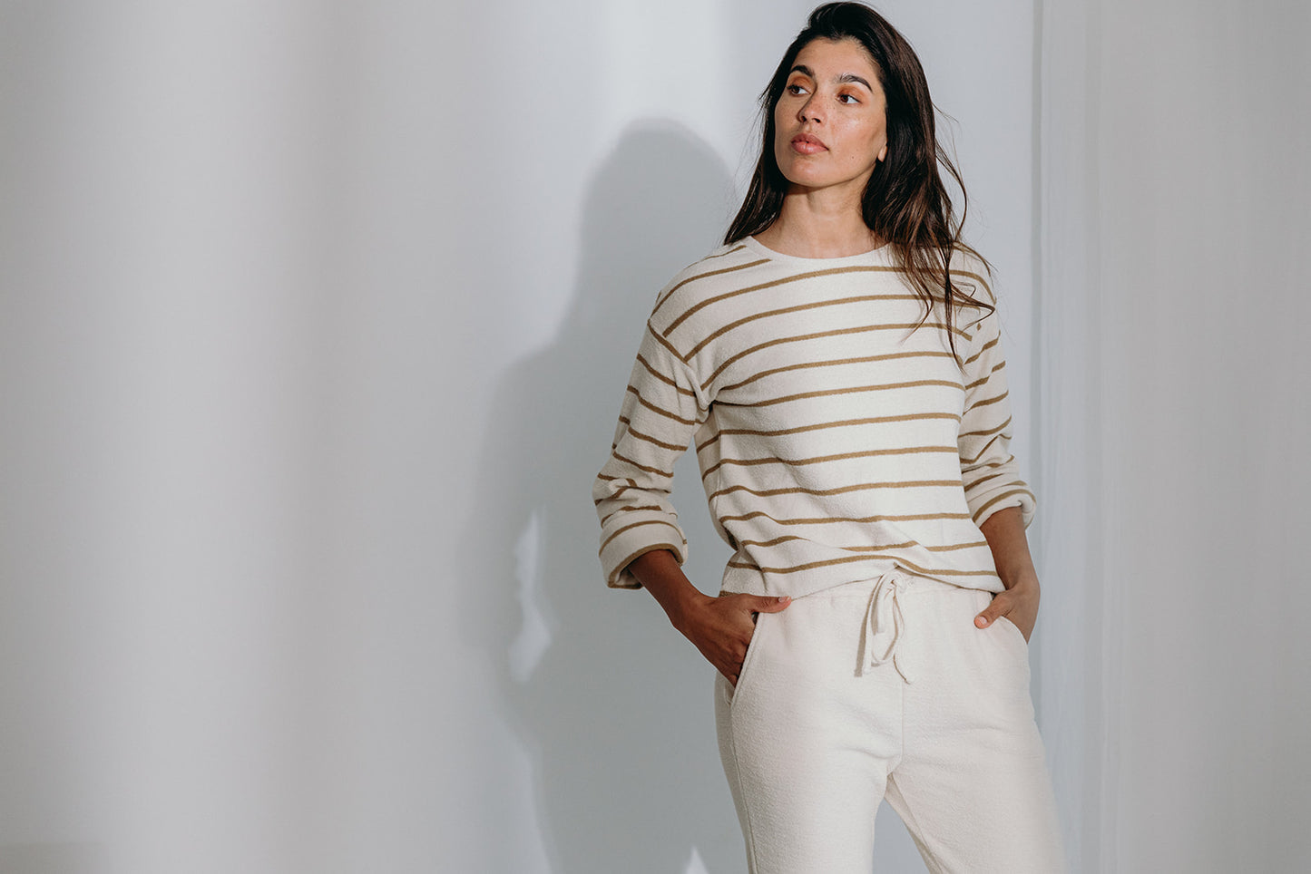 Alice et Maman- Homewear Kirsten Terry Latte