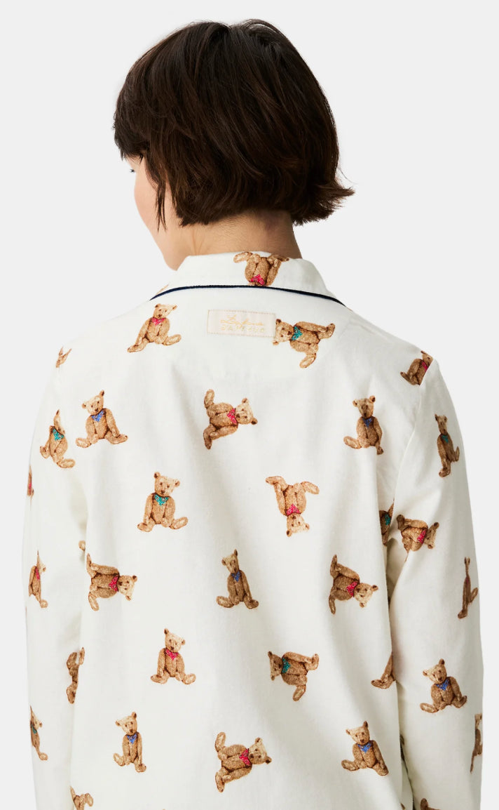 Arthur- Dames Pyjama Knopen Old Teddy