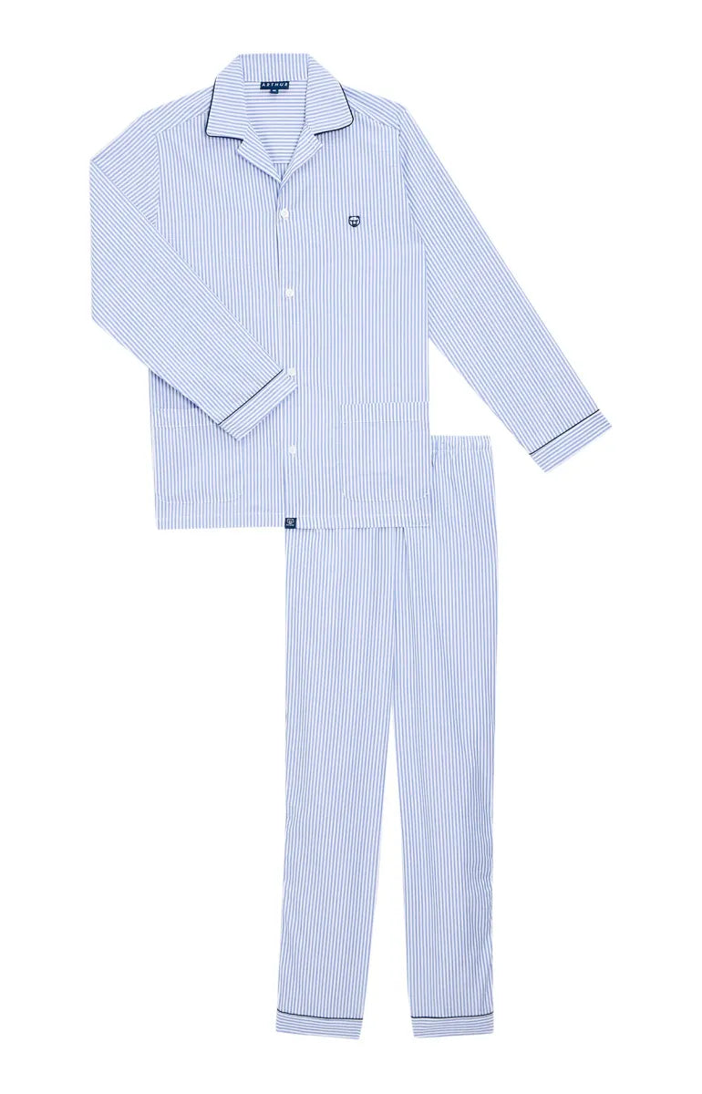 Arthur- Heren Pyjama Rayure Bleue